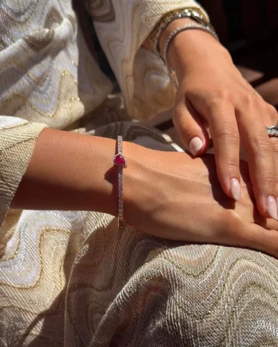 Cœur de Rubis Bracelets