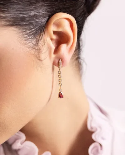 Pink Amulette Earrings